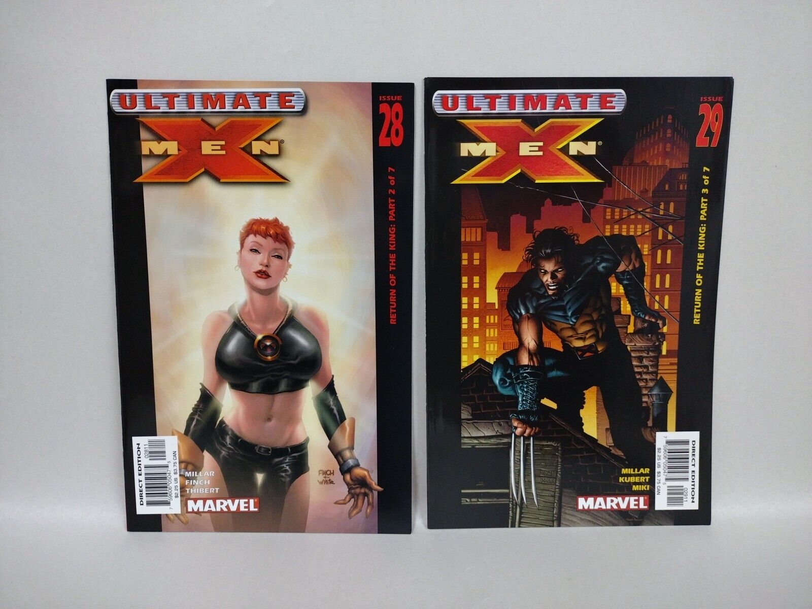 Ultimate X-Men (2003) Complete Return Of The King Marvel Comic Run #26-33 NM