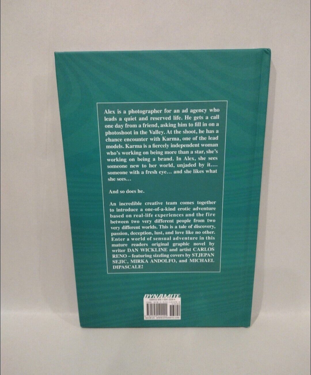 Karma (2022) Dynamite Hardcover Michael Dipascale Variant Cover Dan Wickline New