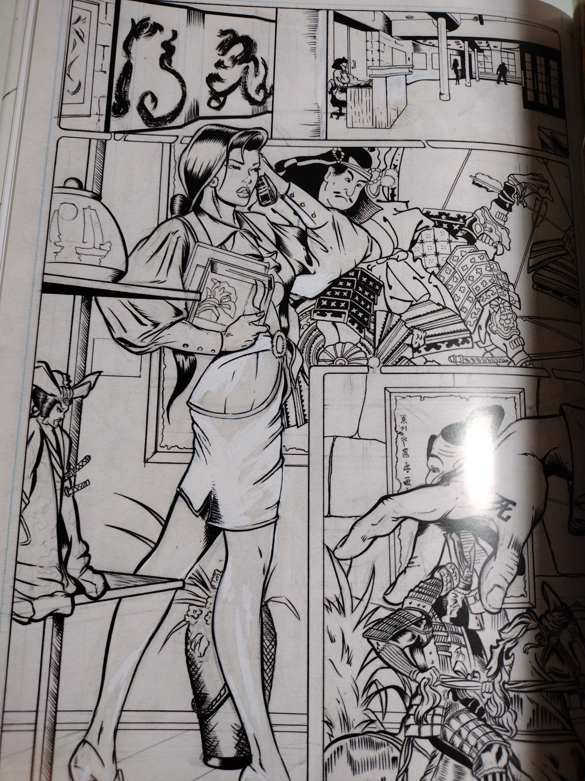 Shi Way of the Warrior (2024) Crusade Comic Original Art Edition Hardcover New 