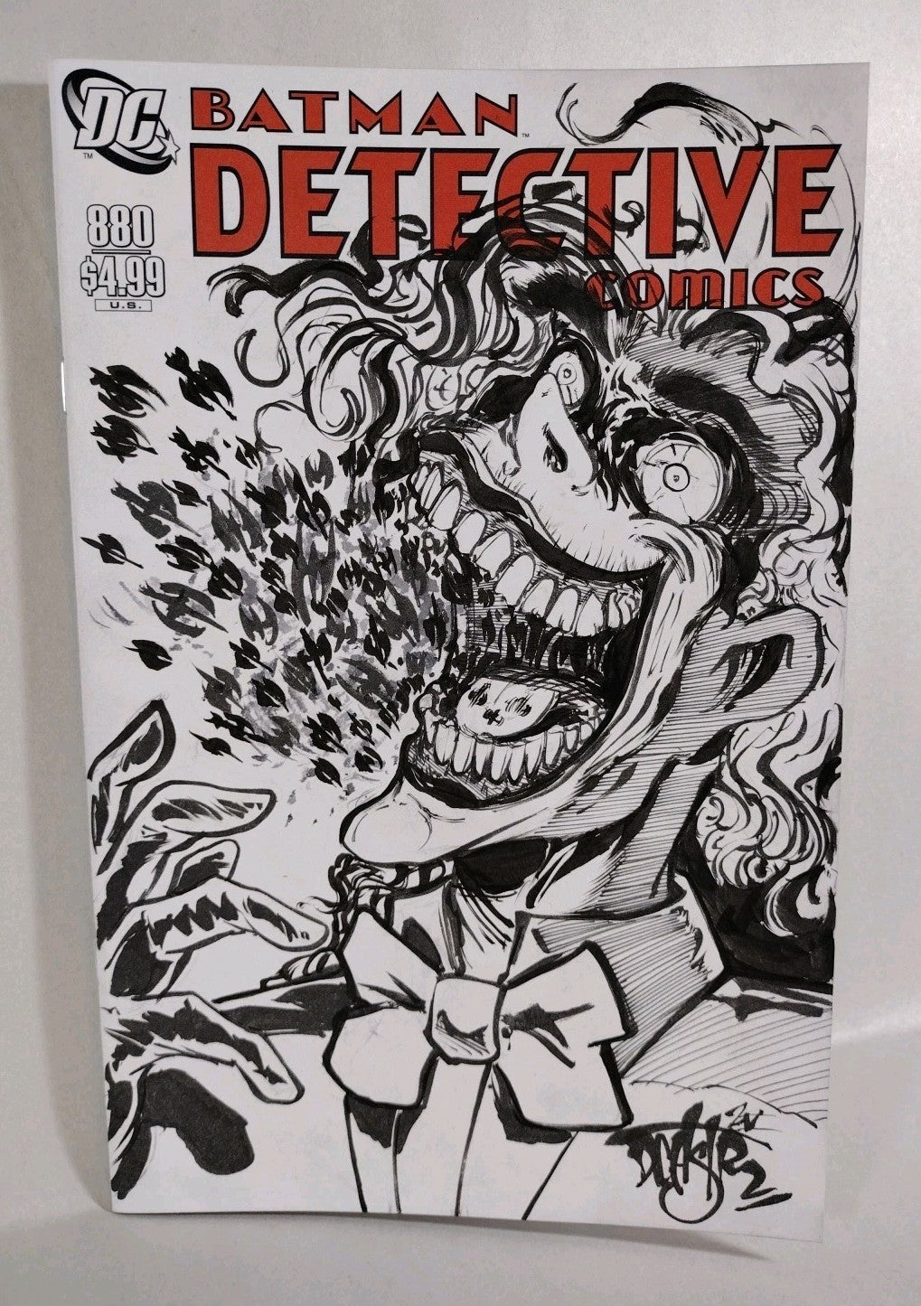 Batman Detective Comics #880 (2025) DC Comic Sketch Cover W Original DCastr Art