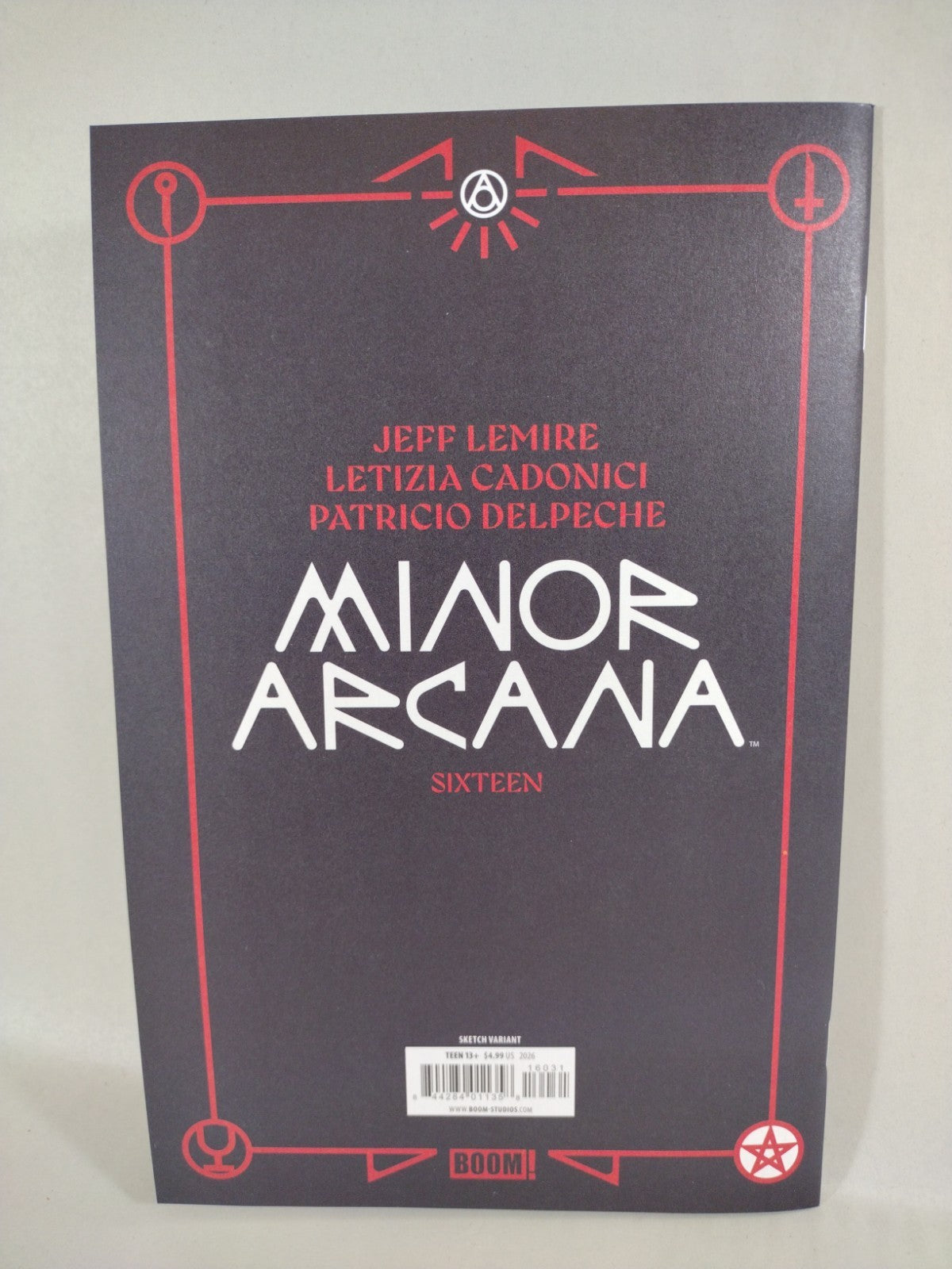 Minor Arcana #16 (2026) Boom Studios Sketch Cover W Original Dave Castr Art