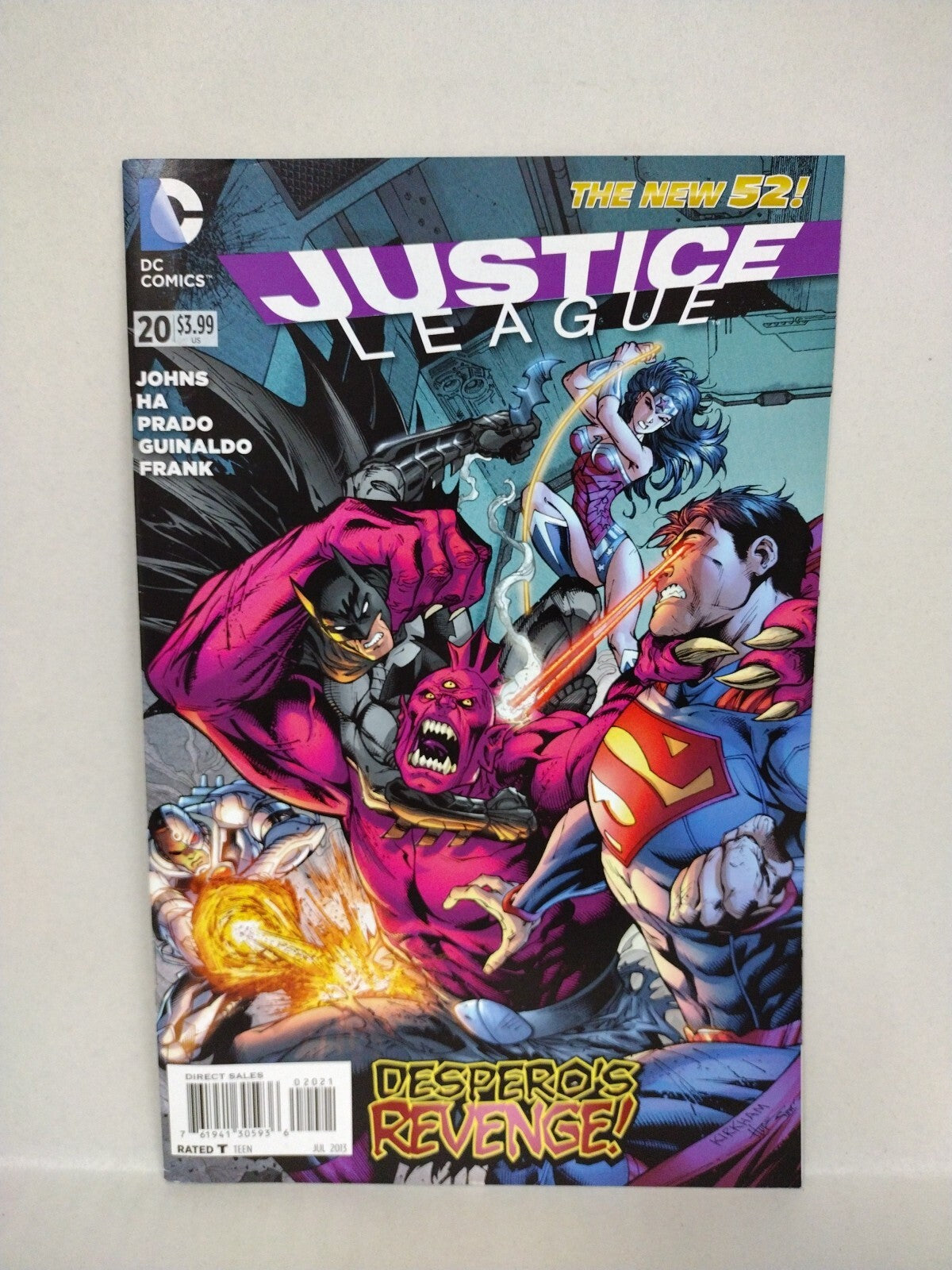 Justice League (2013) DC Comic Lot Set 18 19 20 21 22 23 Ivan Reis Gary Frank