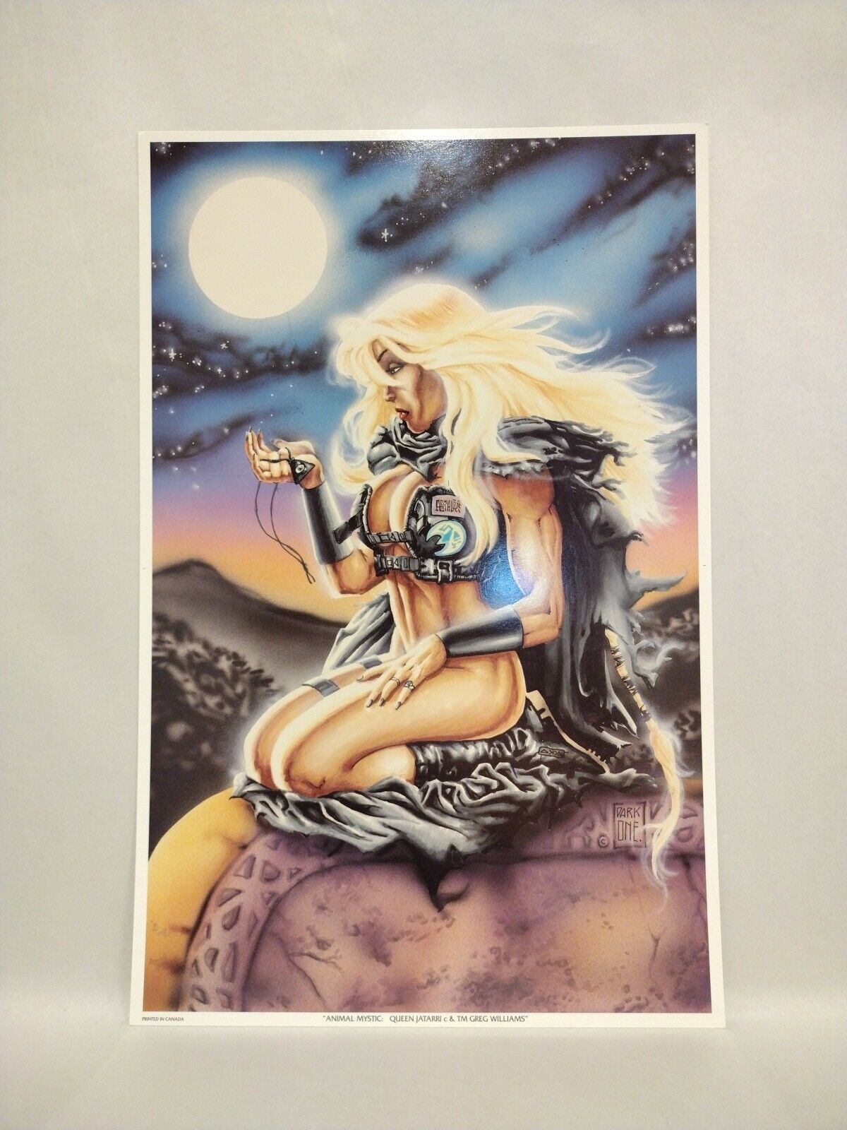 Animal Mystic Queen Jatarri (1994) Sirius 6 Print Portfolio Set Dark One