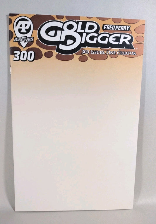 Gold Digger #300 (2023) Antarctic Press Blank Sketch Variant Cover Comic New NM