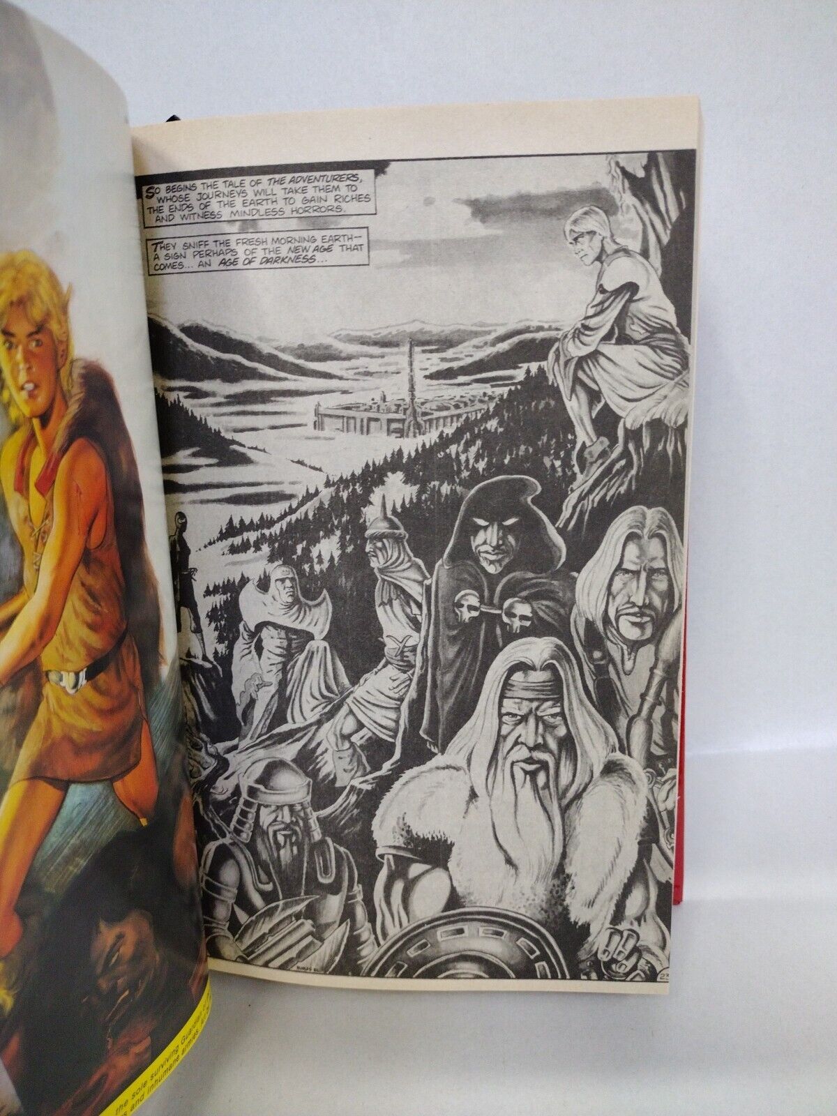 Adventurers Omnibus (1986) ARG Custom Bound Comics Kent Burles Behnke Hardcover