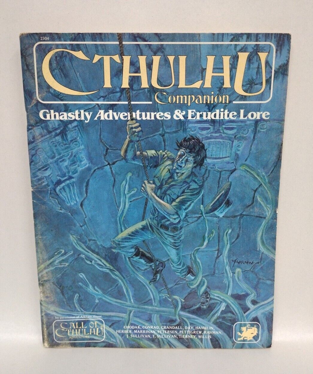 Cthulhu Companion Ghastly Adventures & Erudite Lore for Call of Cthulhu 1983 G