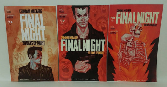 Criminal Macabre Final Night (2013) 30 Days Of Night XOver IDW Comic Lot #2 3 4 