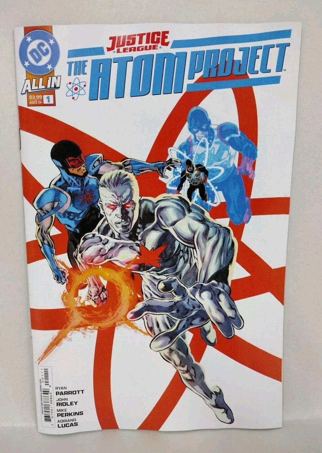 JUSTICE LEAGUE THE ATOM PROJECT #1 (2025) DC Comic CVR A MIKE PERKINS NM