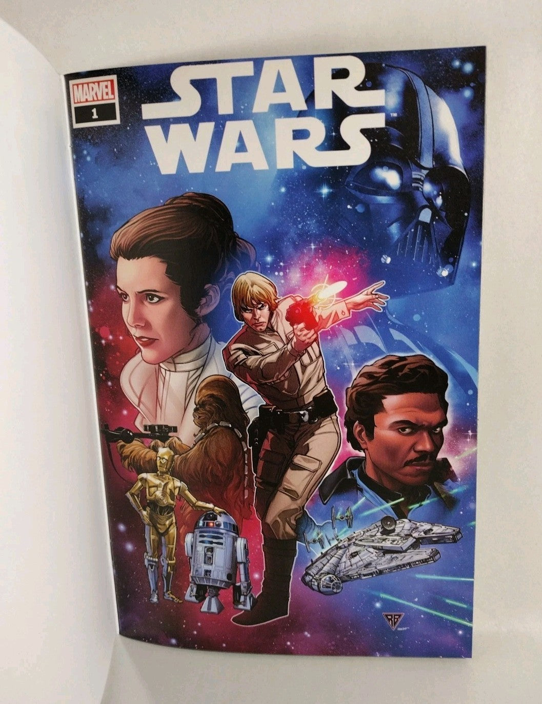 Star Wars #1 (2020) Marvel Comic Blank Sketch Variant Cover Soule Saiz NM