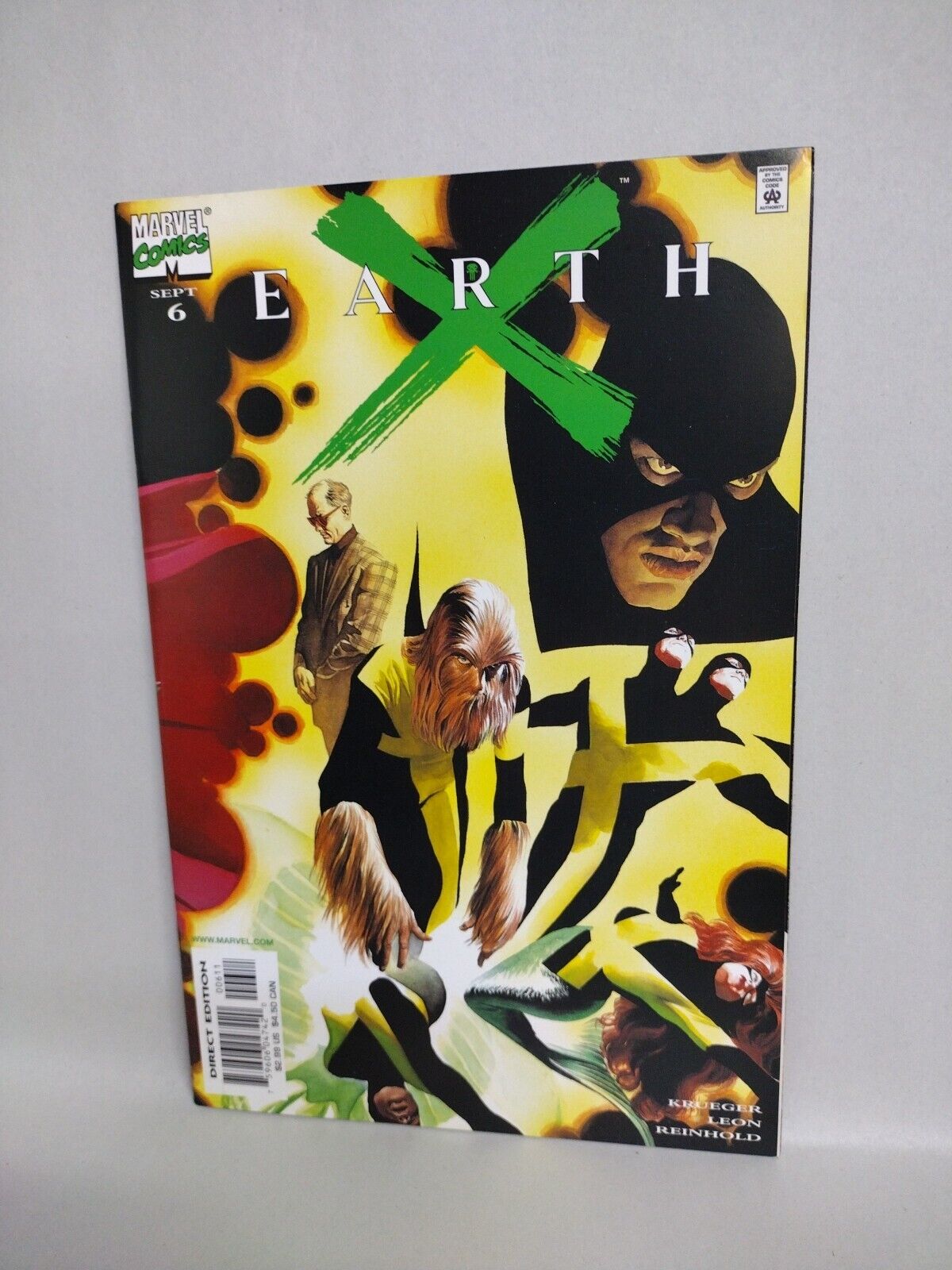 Earth X (1999) Marvel Comic Lot Set #0 1 2 3 4 5 6 7 JP Leon Alex Ross Cover Art