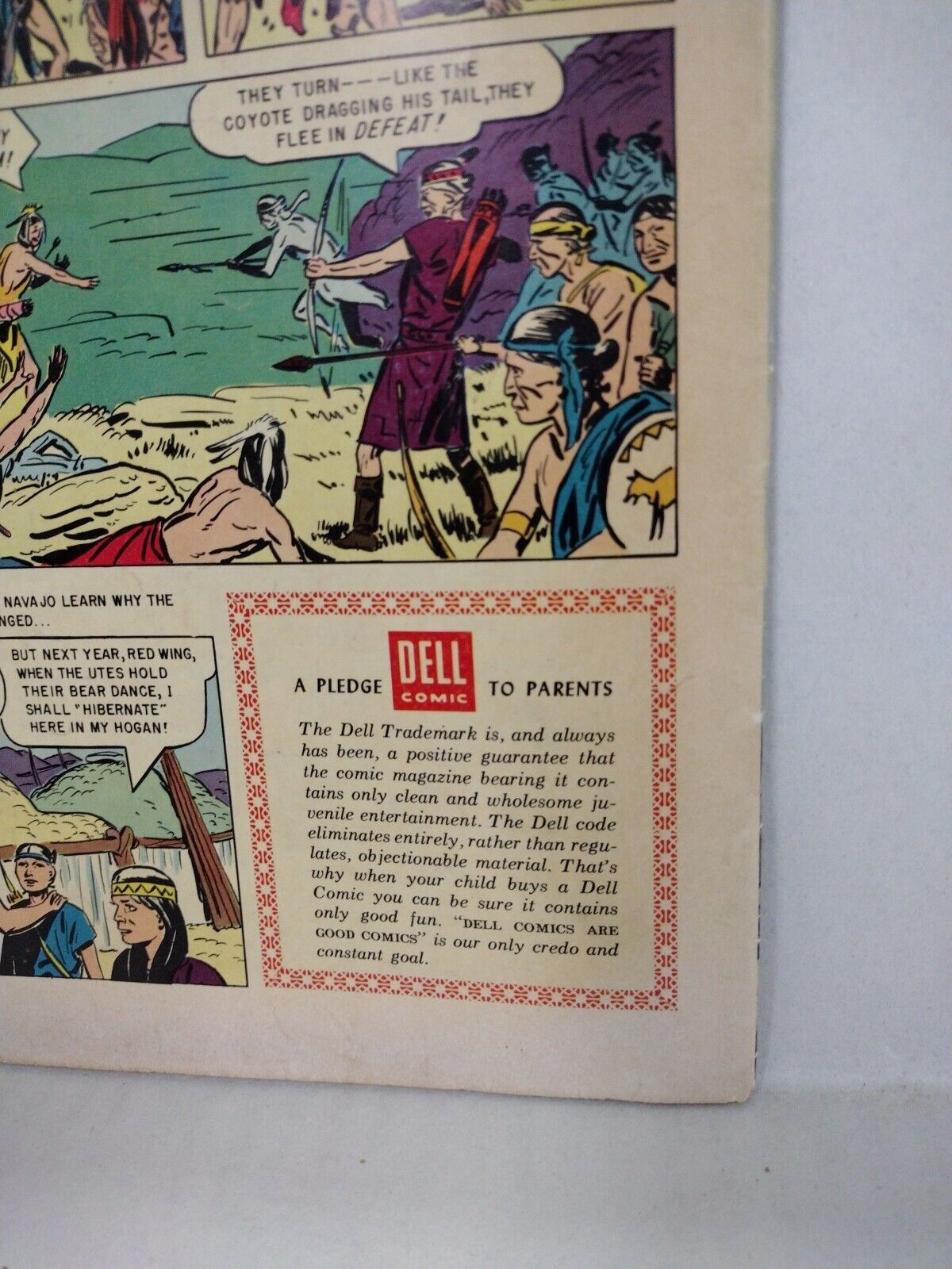 Indian Chief #20 (1955) Dell Comics John Daly 