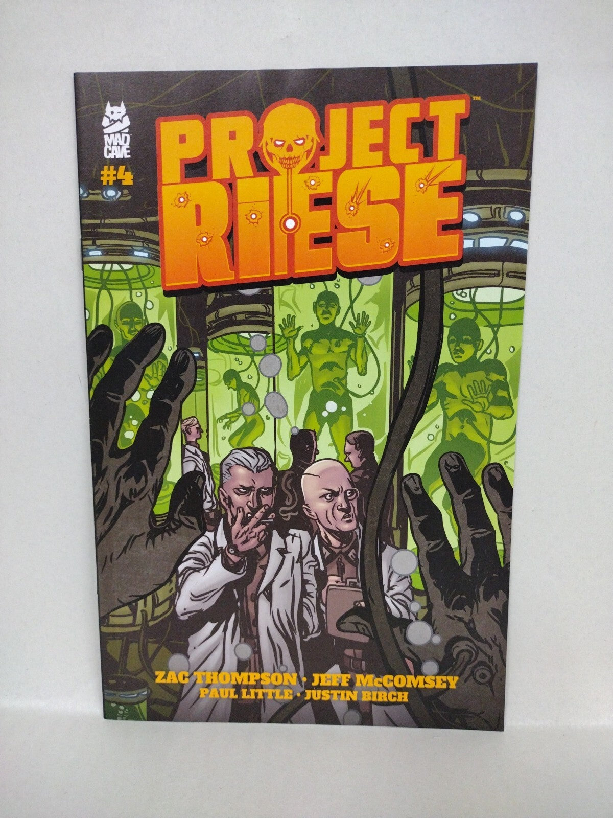 Project Riese (2022) Complete Mad Cave Comic Lot Set #1 2 3 4 5 6 Zac Thompson