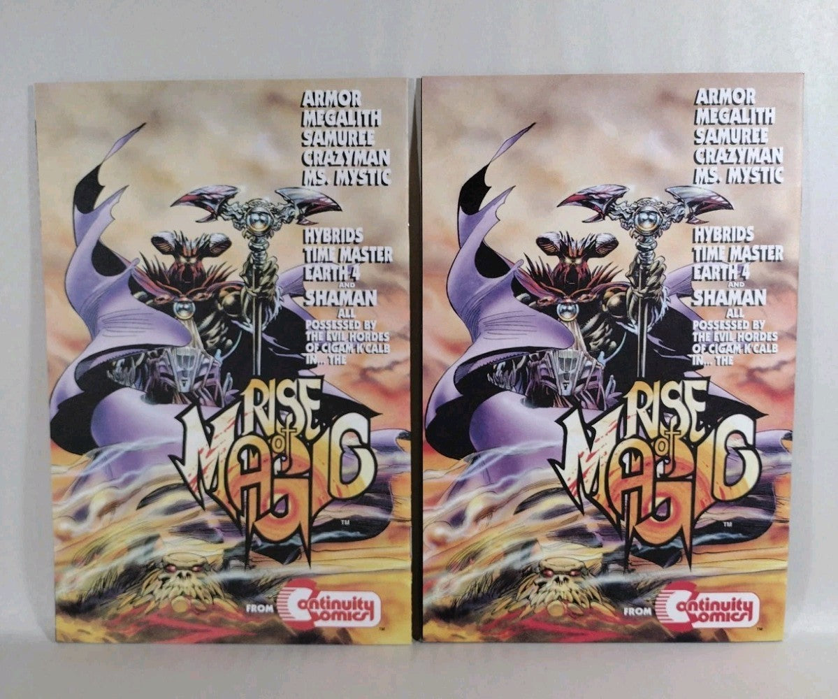 Megalith (1990) Continuity Comic Lot #4 5 9 Vol 2 #4 6 7