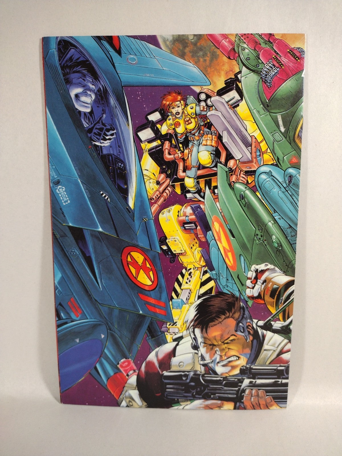 Exo-Squad #0 (1994) Topps Comic Len Wein Joe Staton VF