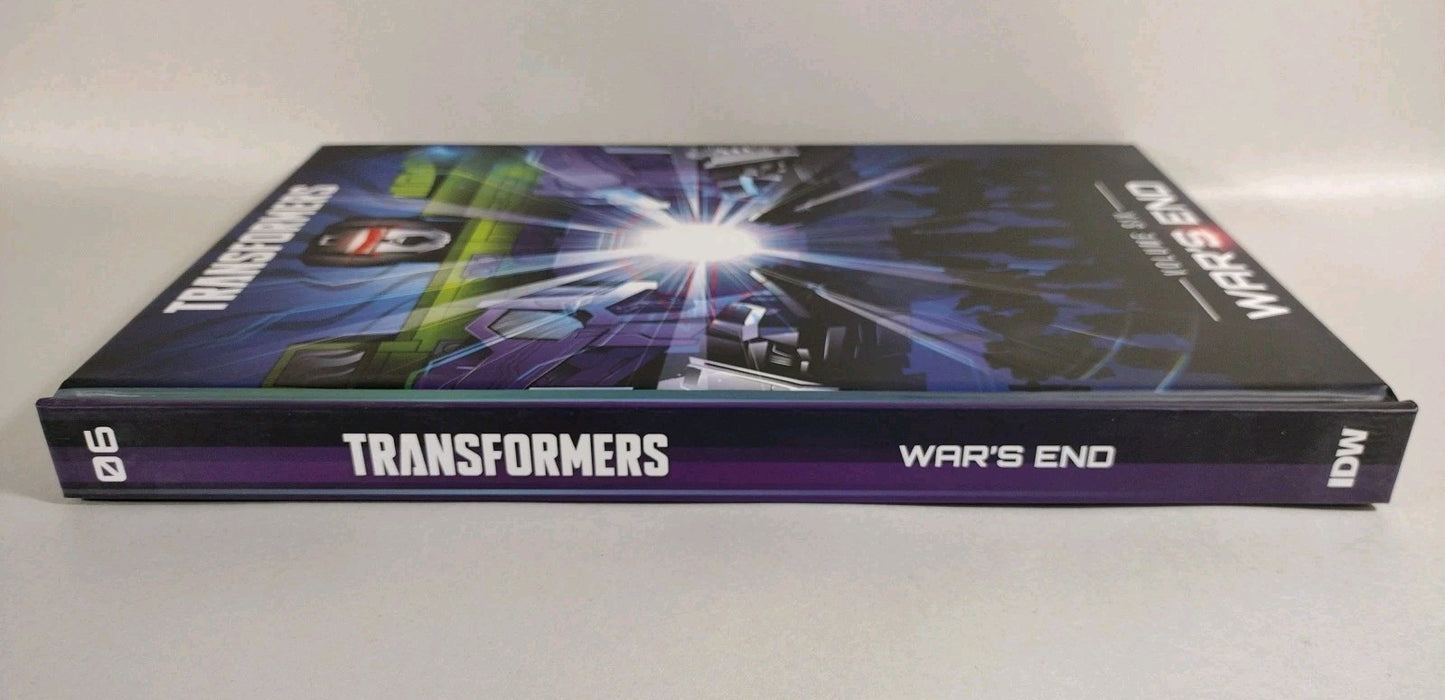 Transformers Vol 6 (2022) War's End IDW Hardcover 1st Print