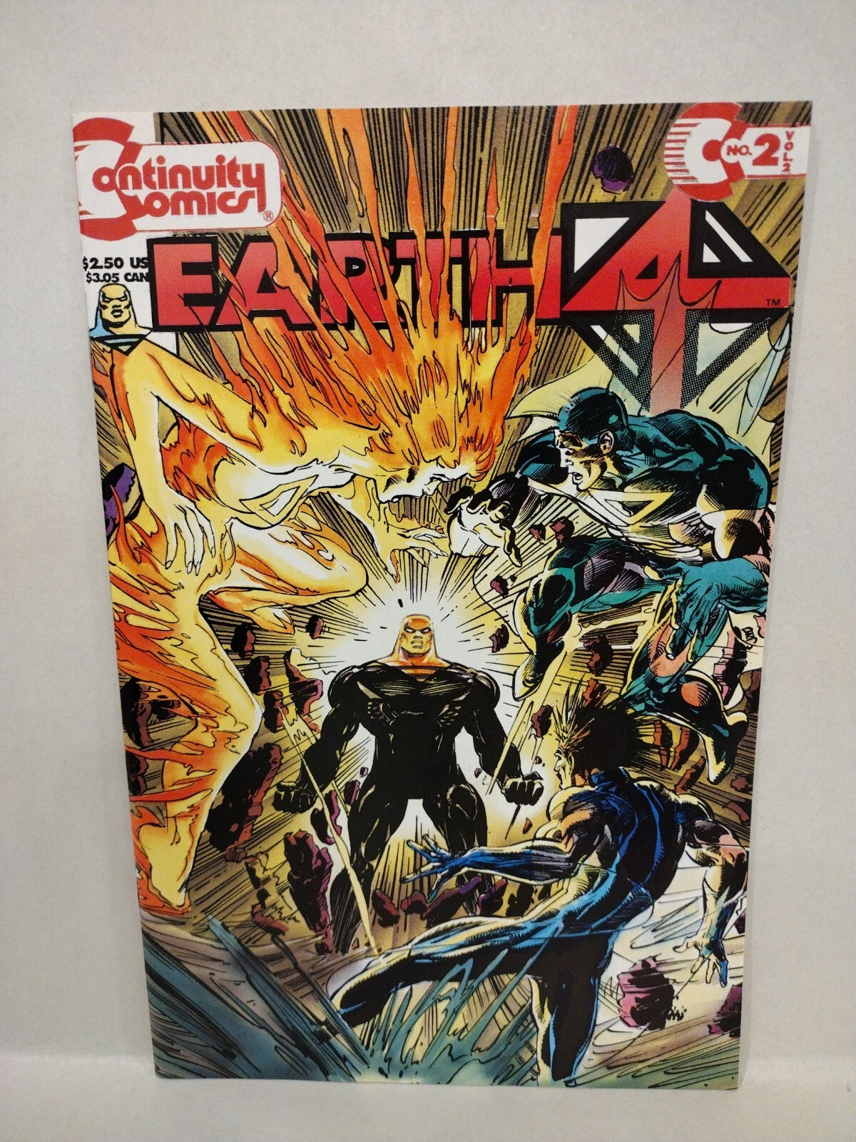 EARTH 4 Vol 2 (1993) Complete Continuity Comic Set #1 2 3 4 Walter McDaniel NM