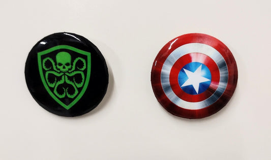 Captain America (2016) Hail Hydra Secret Empire Promo 1.5 in Button Set New 