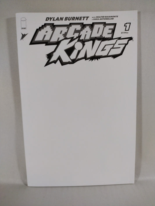 Arcade Kings #1 (2023) Image Comic Blank Sketch Variant Dylan Burnett New NM