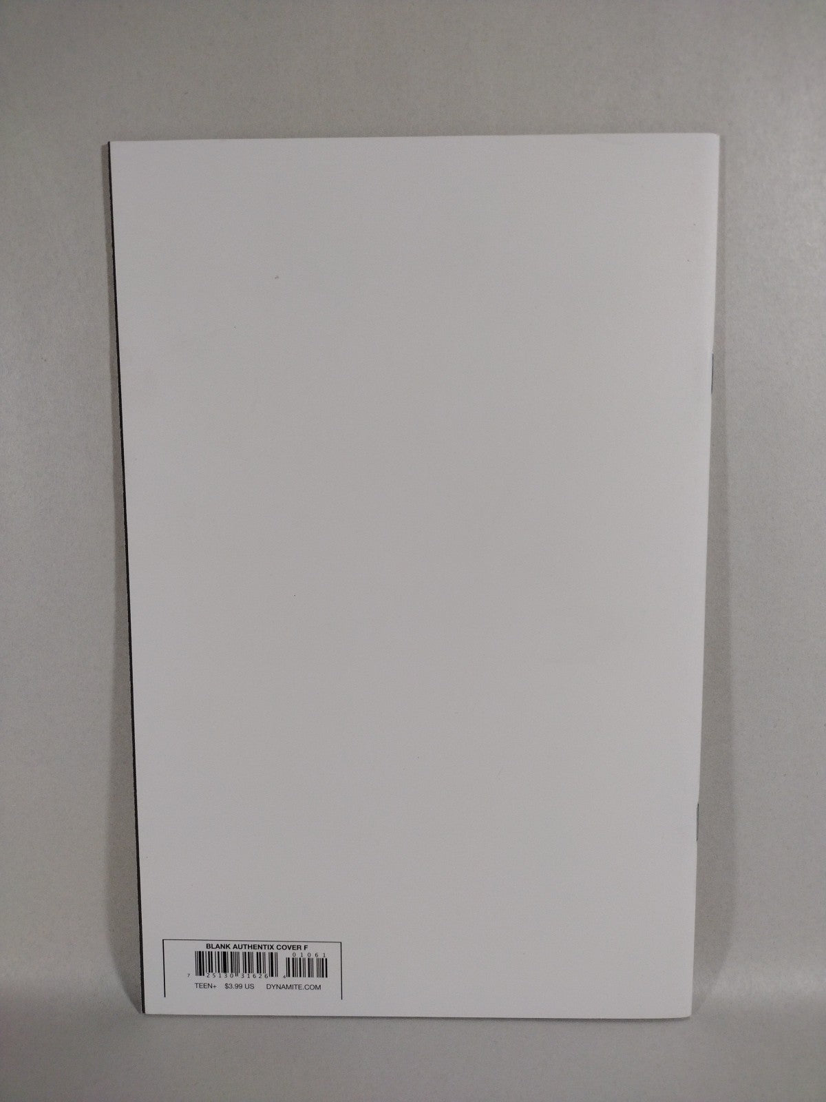 Draculina #1 (2021) Dynamite White Blank Variant Cover F Comic New NM