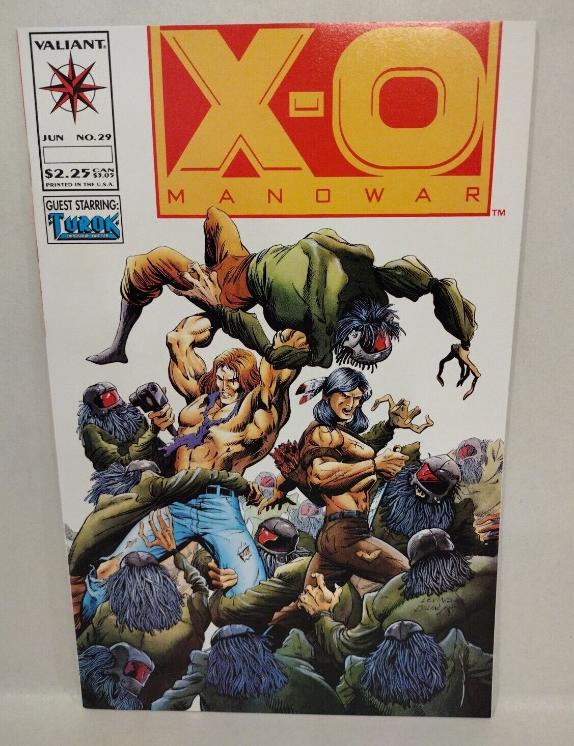 X-O Manowar (1994) Valiant Comic Run Lot Set #29 30 31 32 33 Solar Turok VF-NM