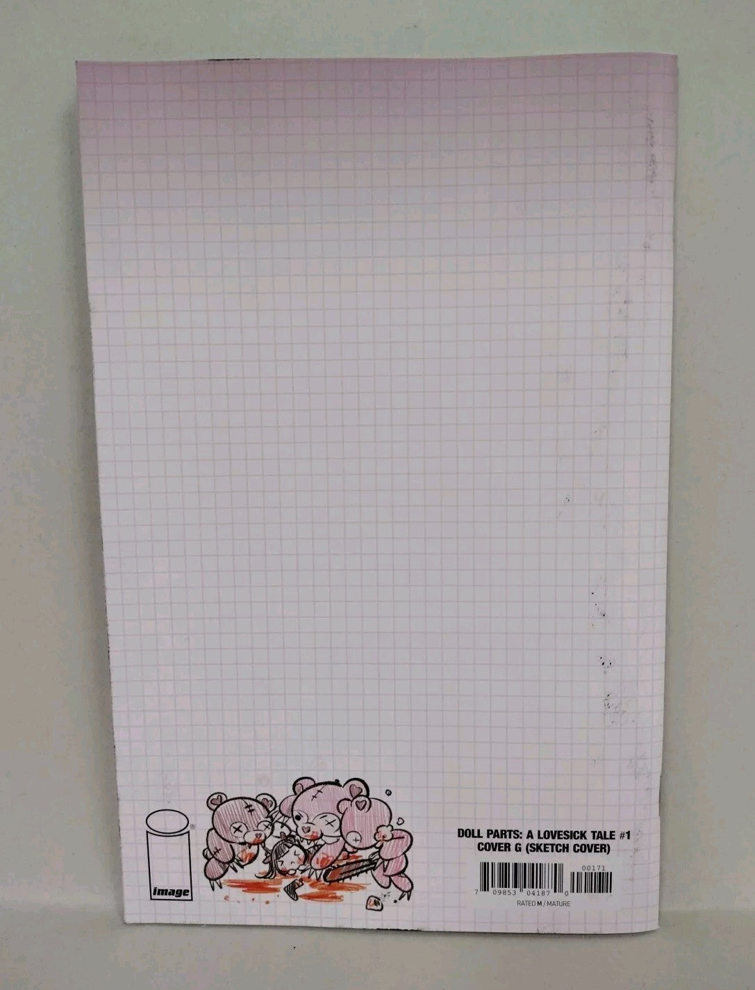 Doll Parts A Lovesick Tale 1 (2024) Cover G Sketch Variant W Original DCastr Art