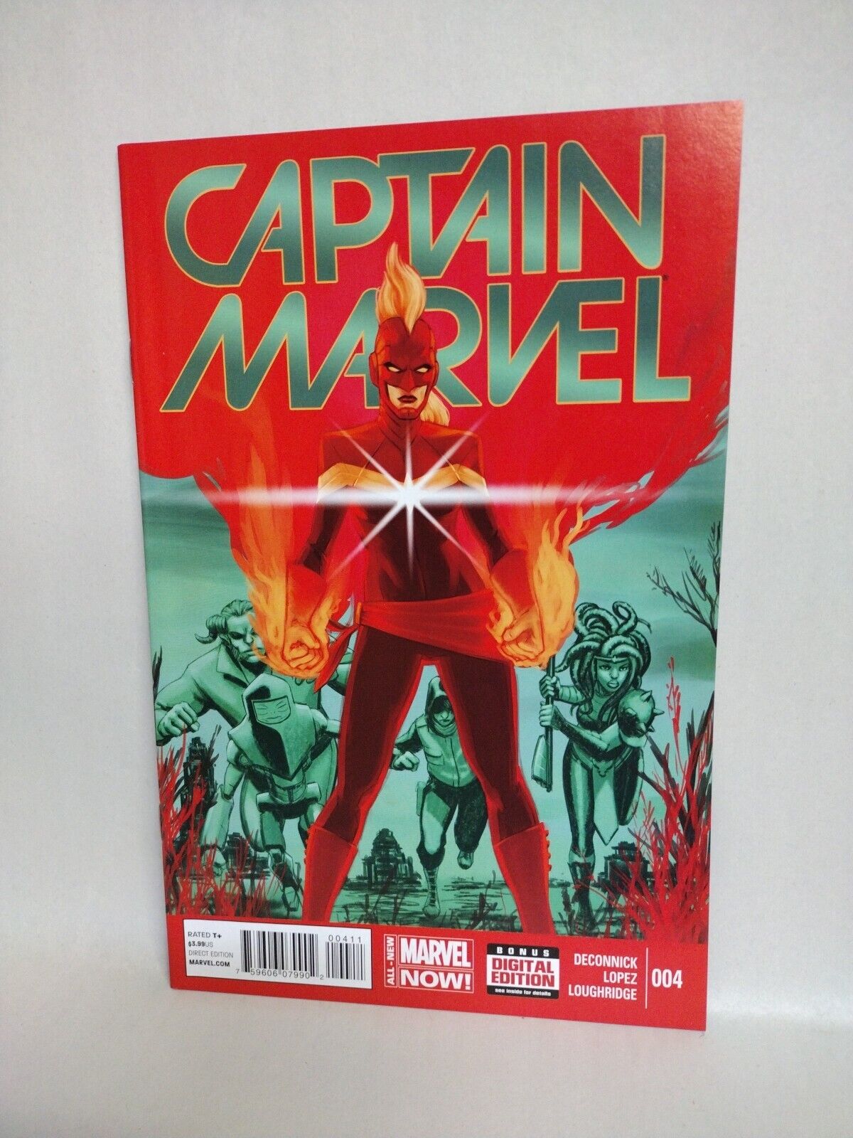 Captain Marvel (2014) Comic Lot Set #2 3 4 5 6 Kelly Sue Deconick David Lopez NM