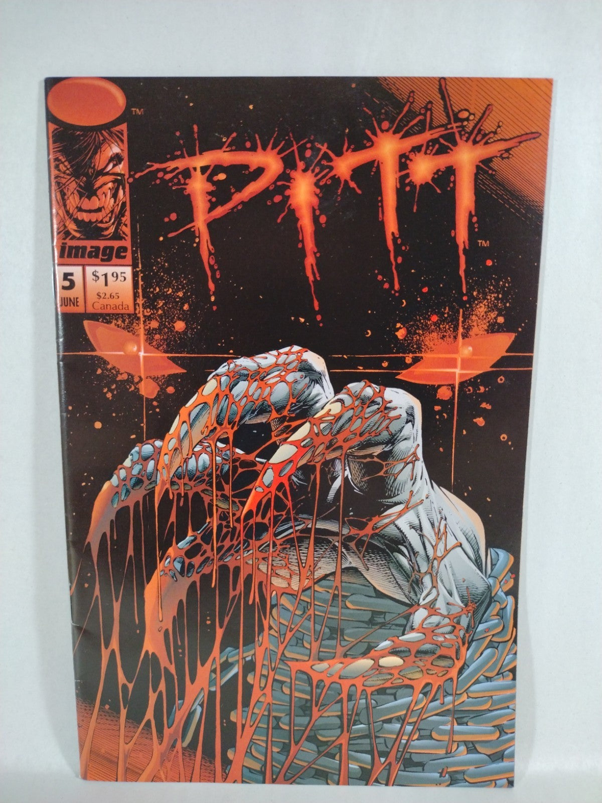 Pitt 1993 Image Comic Dale Keown Newsstand Variant Set #1 2 3 4 5 Maxx #8 Inside