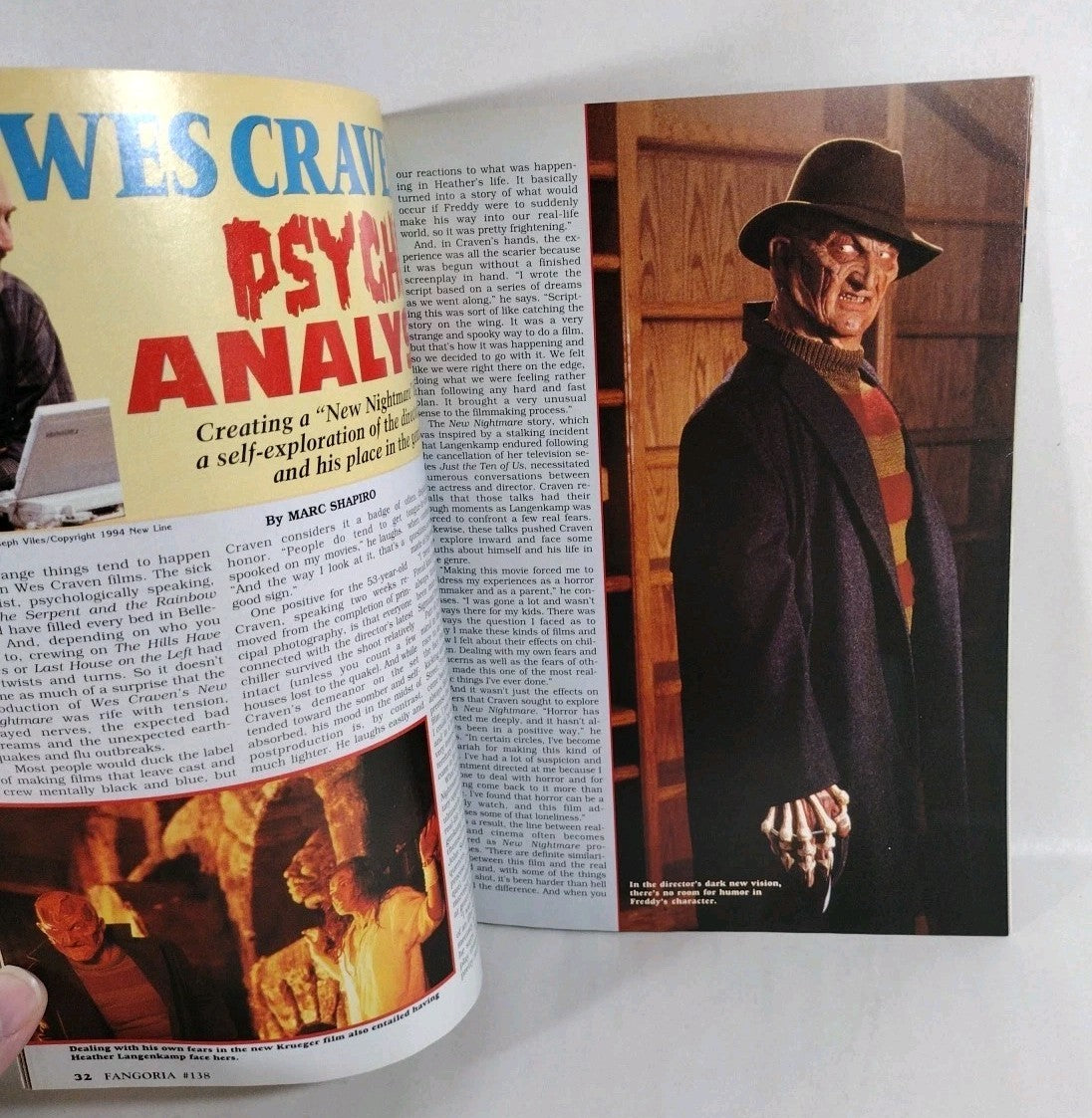 FANGORIA Magazine #138 (1994) Interview With A Vampire Frankenstein Halloween