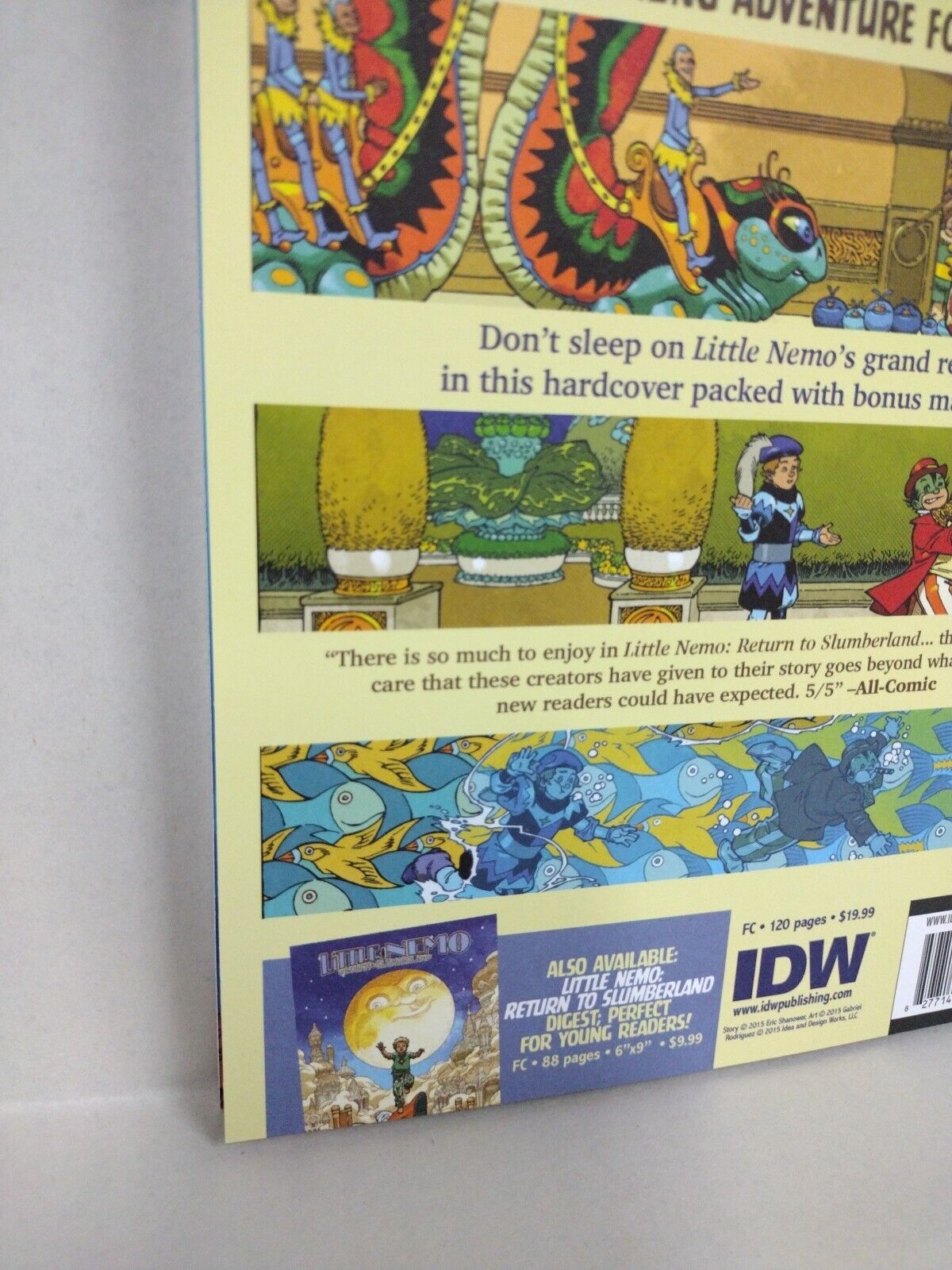 Donald Duck #1 (2015) IDW Disney Comic Blank Sketch Variant Cover VF-NM