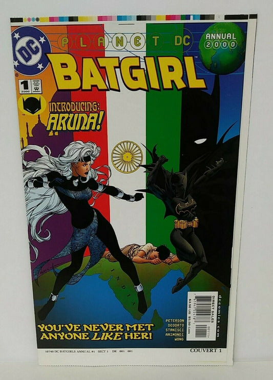 Batgirl Annual 1 (2000) Printer Proof "Couvert" Cover Page DC Comics Nowlan Art