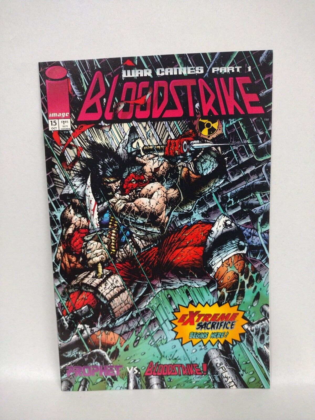 Prophet 7 8 Bloodstrike 15 16 (1994) Complete War Games Comic Set 1st Crypt App