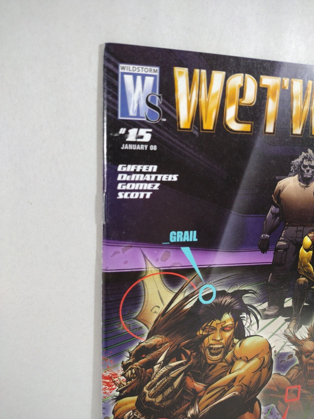 Wetworks #15 (2008) Wildstorm Comic Last Issue VF-NM