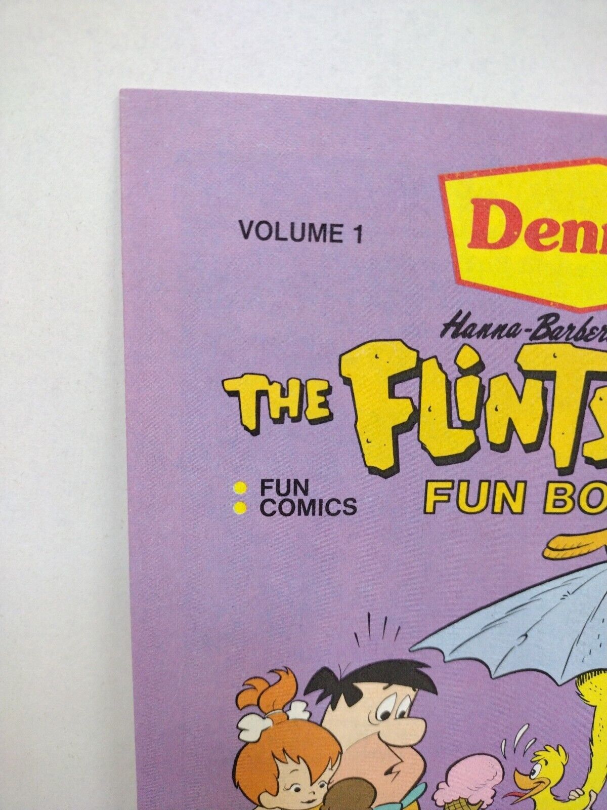 Denny's Flintstones Fun Book #1 (1988) Strottman Marketing Comic NM