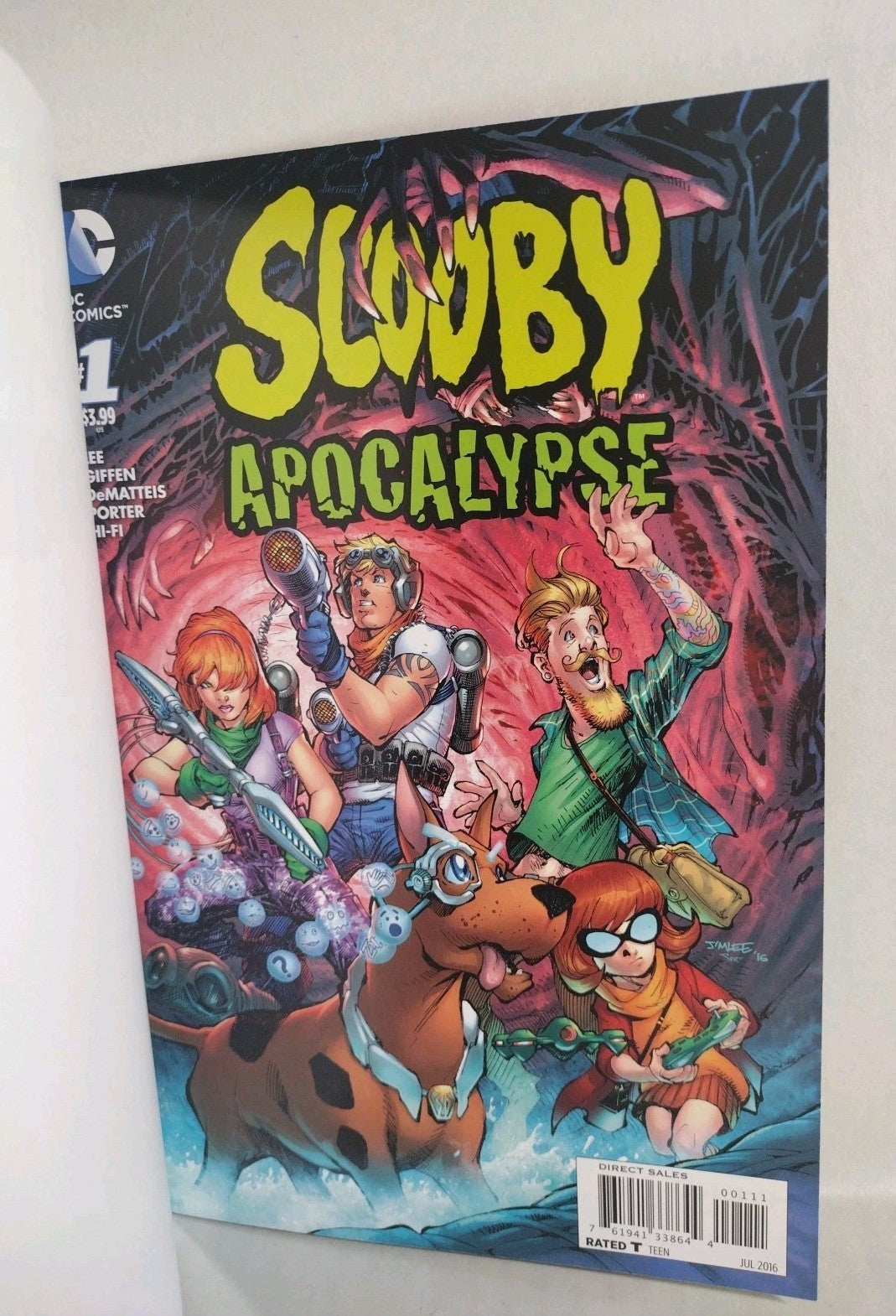 Scooby Doo Apocalypse #1 (2016) DC Comic Blank Sketch Variant Cover New NM