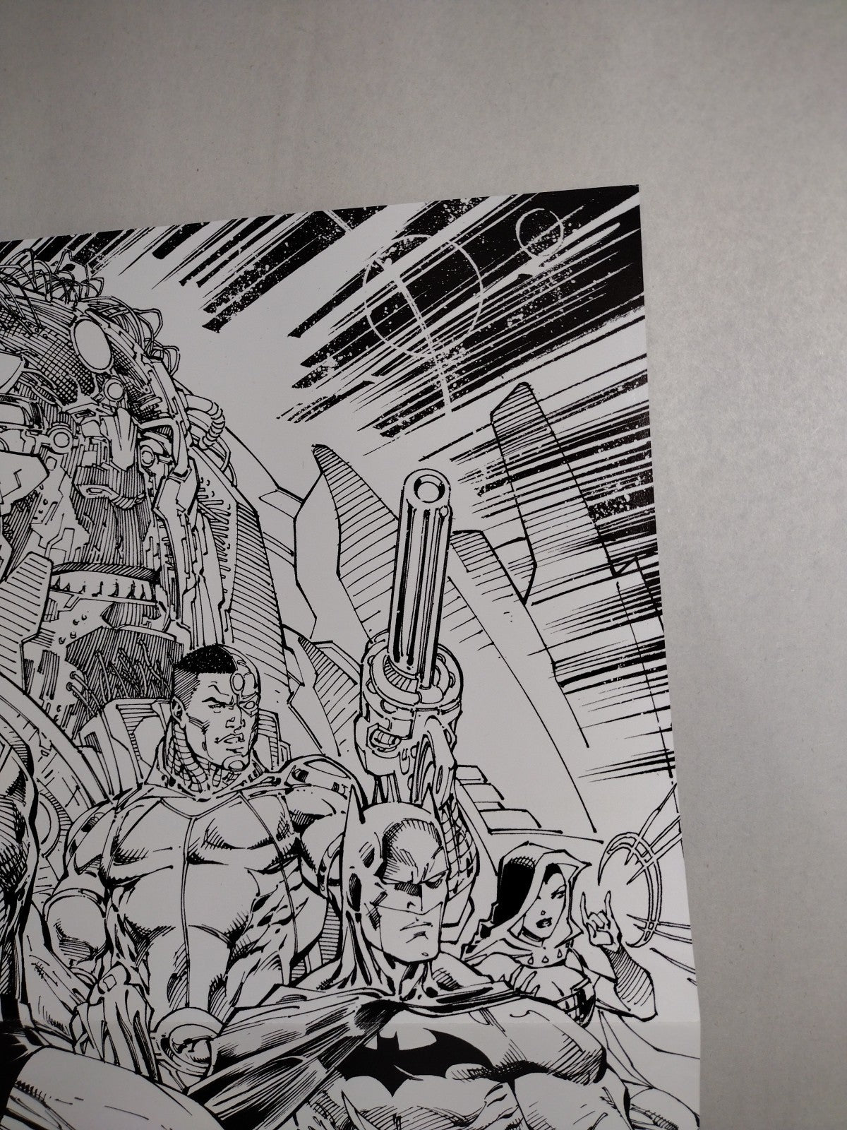 DC Universe (2009) Online Poster Double-Sided Promo Superman Batman 20.5 X 13.5"