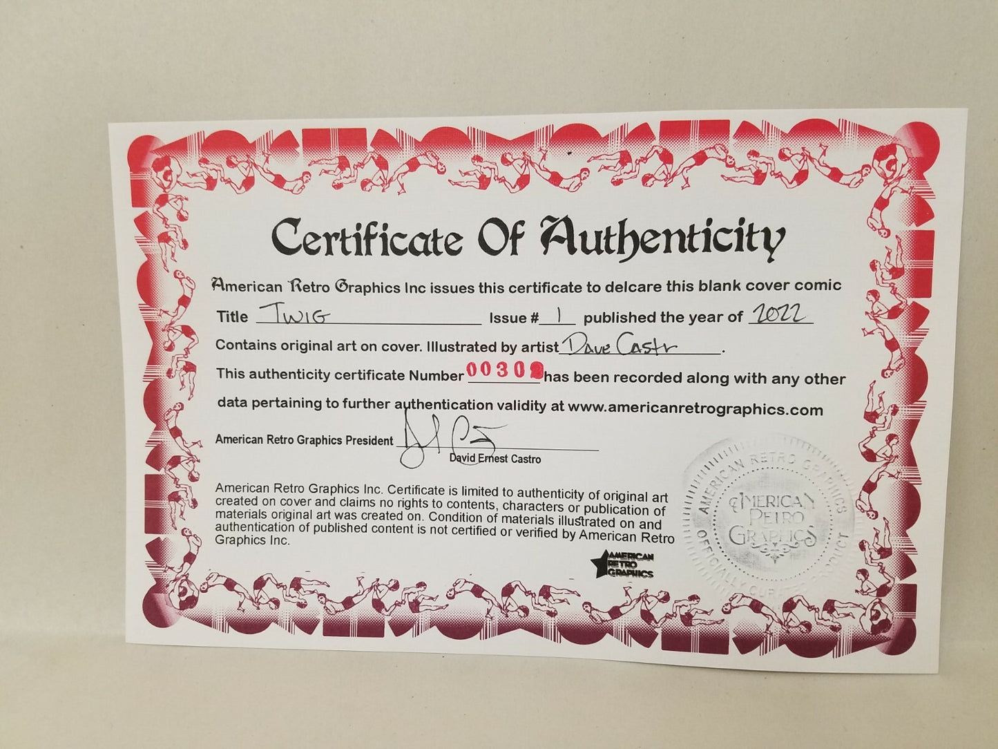 TWIG #1 (2022) Image Comic Sketch Cover Variant W Original DCastr Watercolor Art