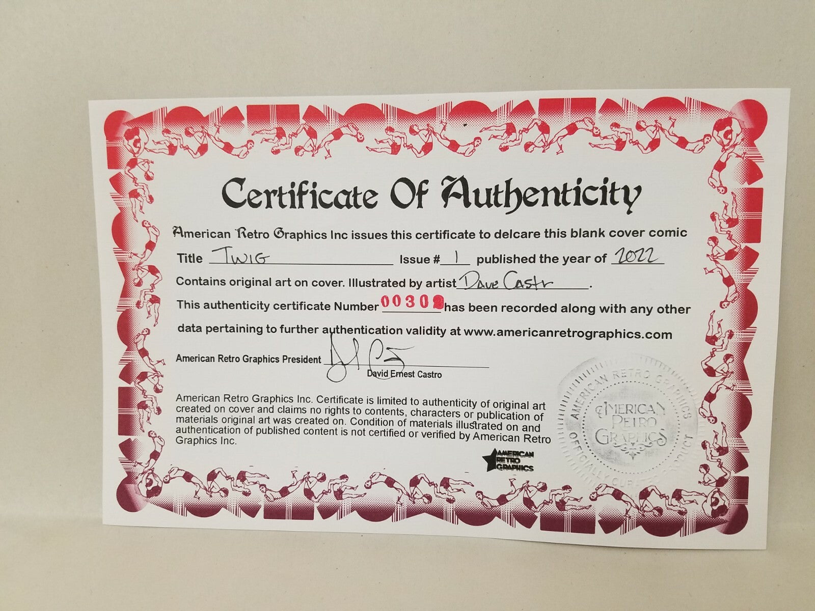 TWIG #1 (2022) Image Comic Sketch Cover Variant W Original DCastr Watercolor Art