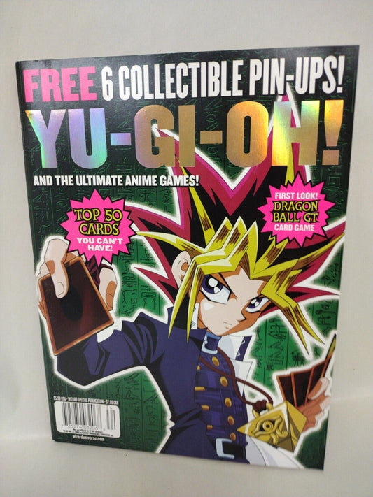 YU-GI-OH Spring 2004 Magazine WIZARD Ent Sailor Moon Pokemon Dragon Ball Posters