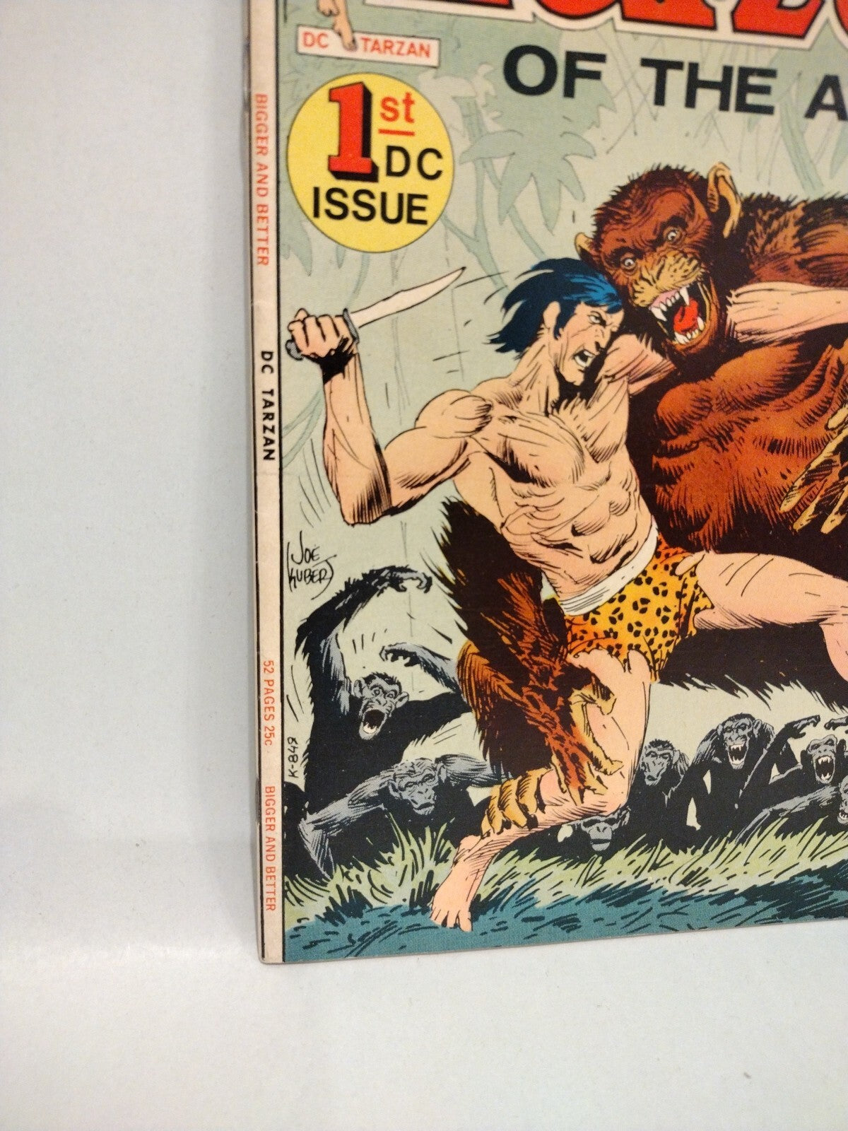 Tarzan Of The Apes (1972) DC Comic Lot Set #207 208 209