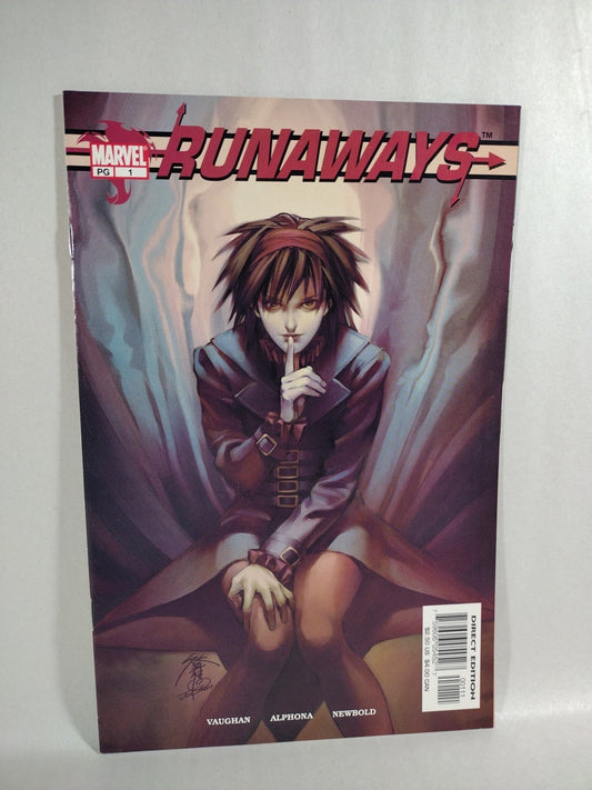 Runaways #1 (2003) Marvel Comic 1st Team App Jo Chen Variant Cover NM