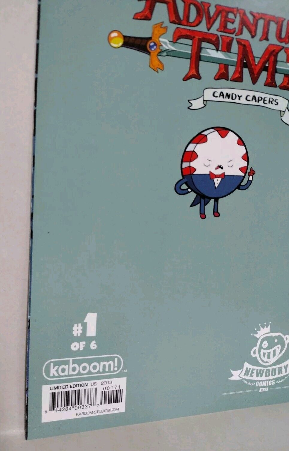 Adventure Time Candy Caper #1 (2013) Boom Studios Newbury Comics Cover Variant 