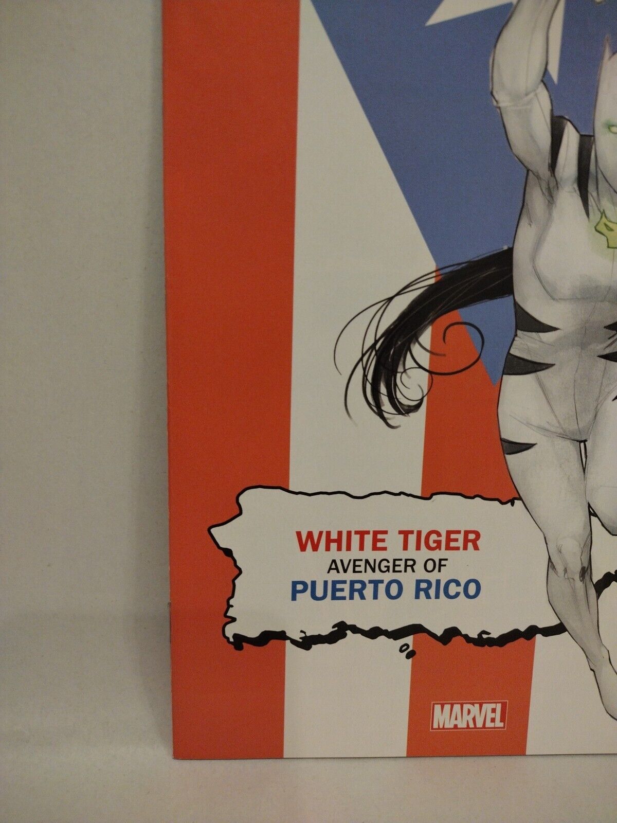 US Avengers #1 (2017) Marvel Comic White Tiger Puerto Rico Variant NM