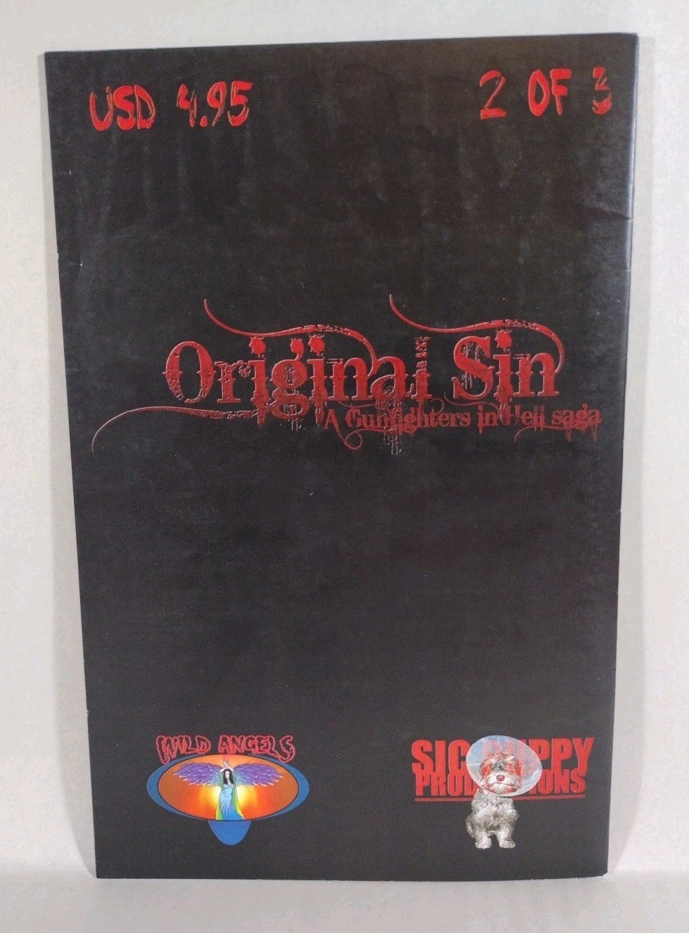 Original Sin (2012) Complete Wild Angels Comic Set #1 2 3 Signed Joe Tim Vigil