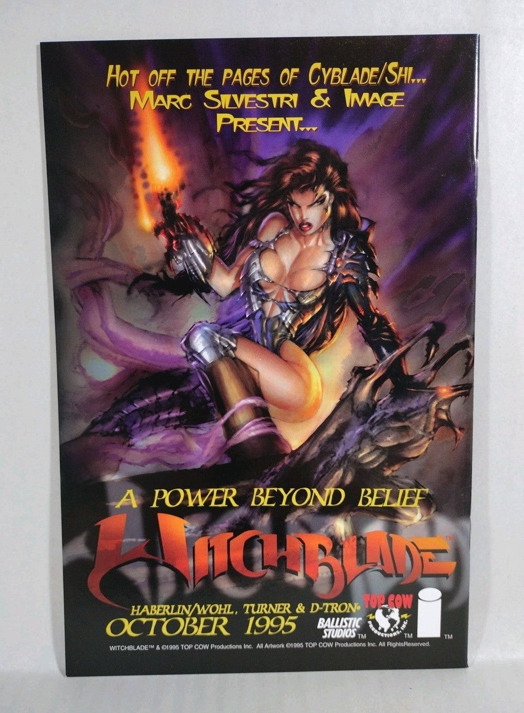 Cyblade Shi (1995) Image Crusade Comic Battle For The Independents Pt 1 2 VF-NM