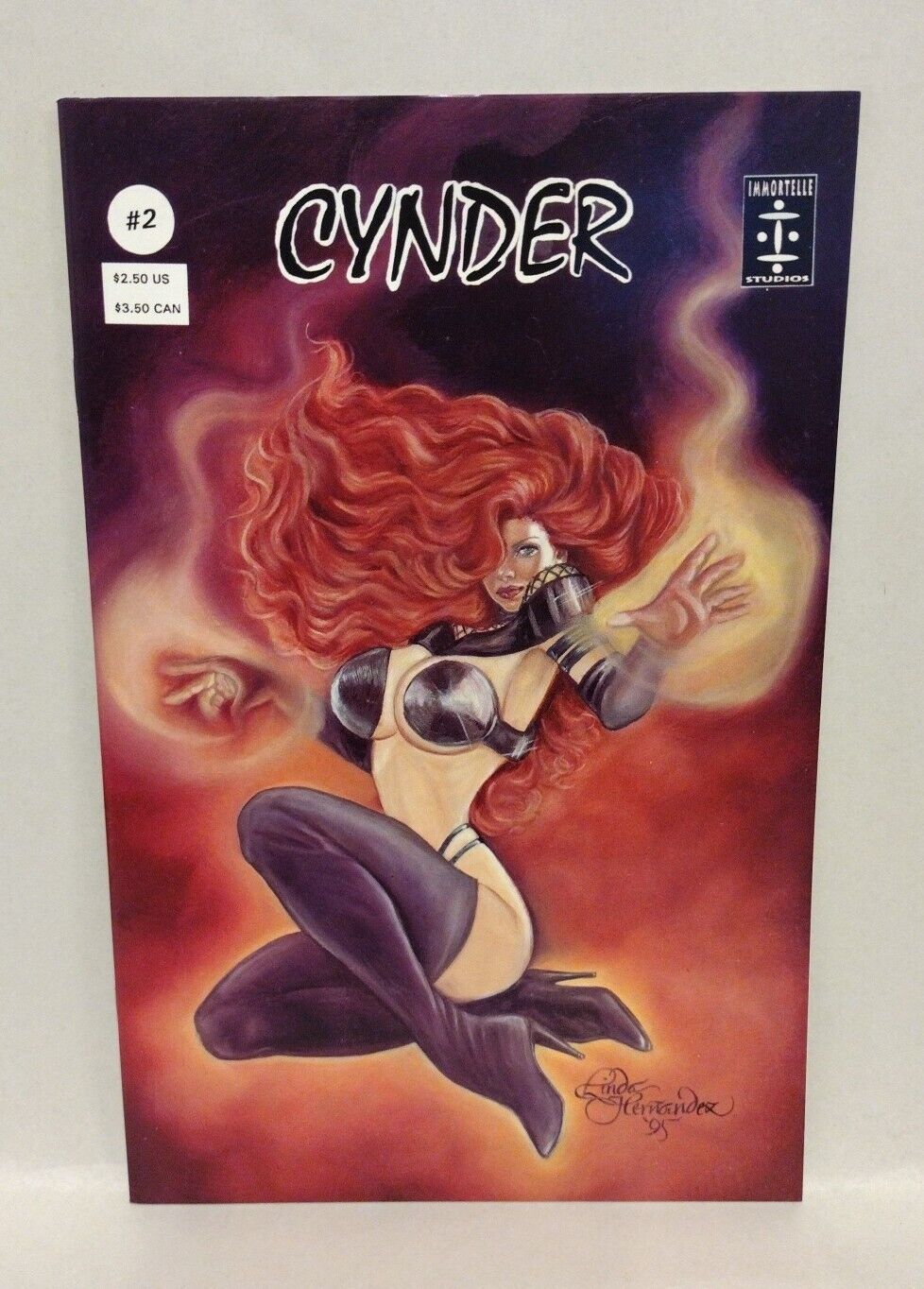 Cynder (1994) Immortelle Comic Set #1 2 Annual #1 +Variant David Linda Hernandez