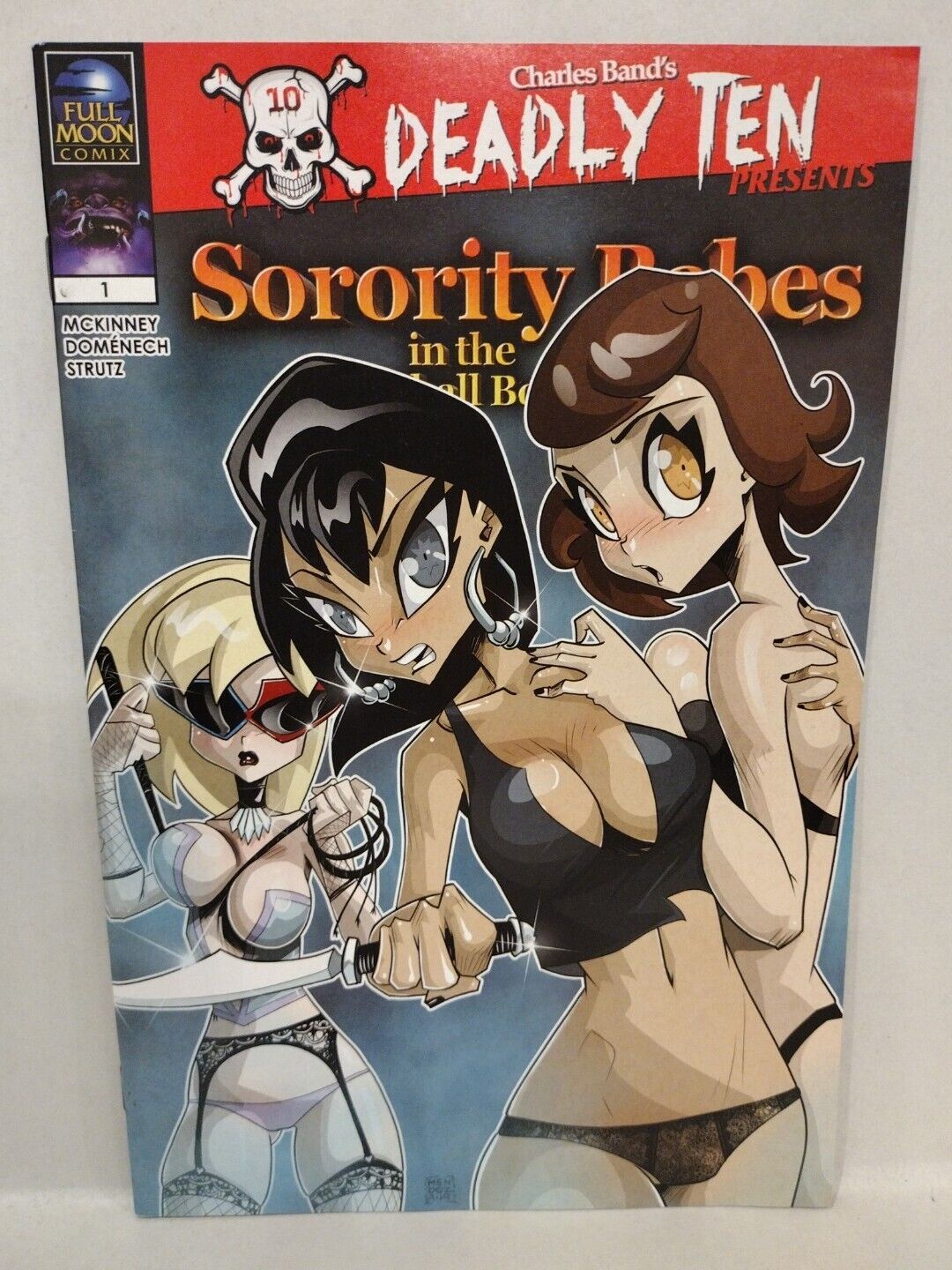 Deadly Ten Presents 4 (2010) Sorority Babes 1 Mendoza Variant Full Moon Comic NM