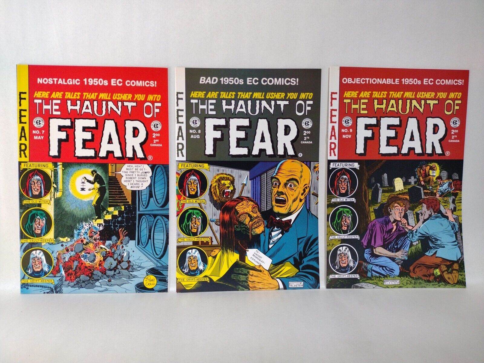 Haunt Of Fear Complete Russ Cochran 1992 Reprint Pre-Code Horror Comic Set #1-28