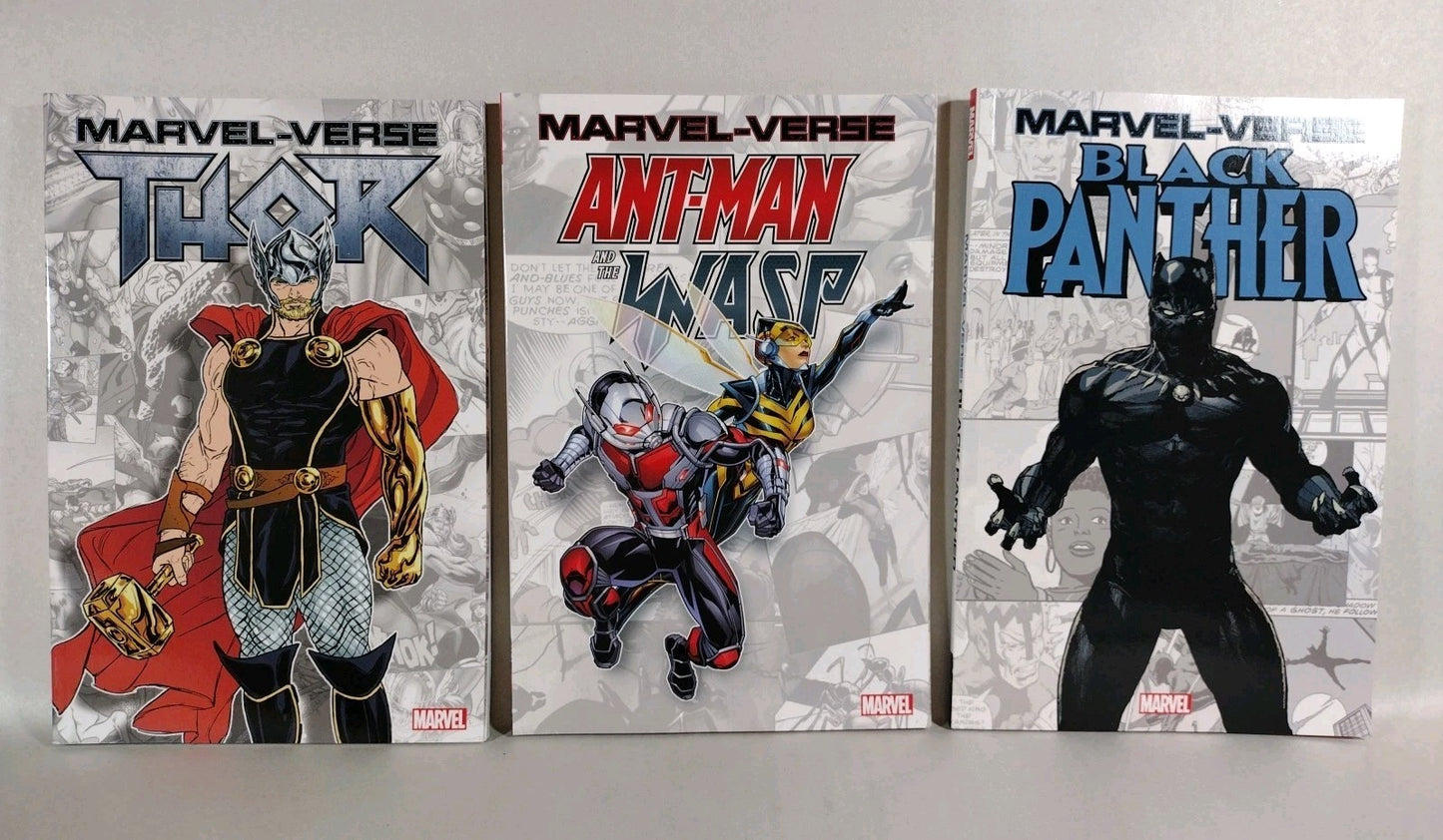 Marvel-Verse (2021) TPB SC Lot of 16 Wolverine Deadpool Spider-Man Thor + New
