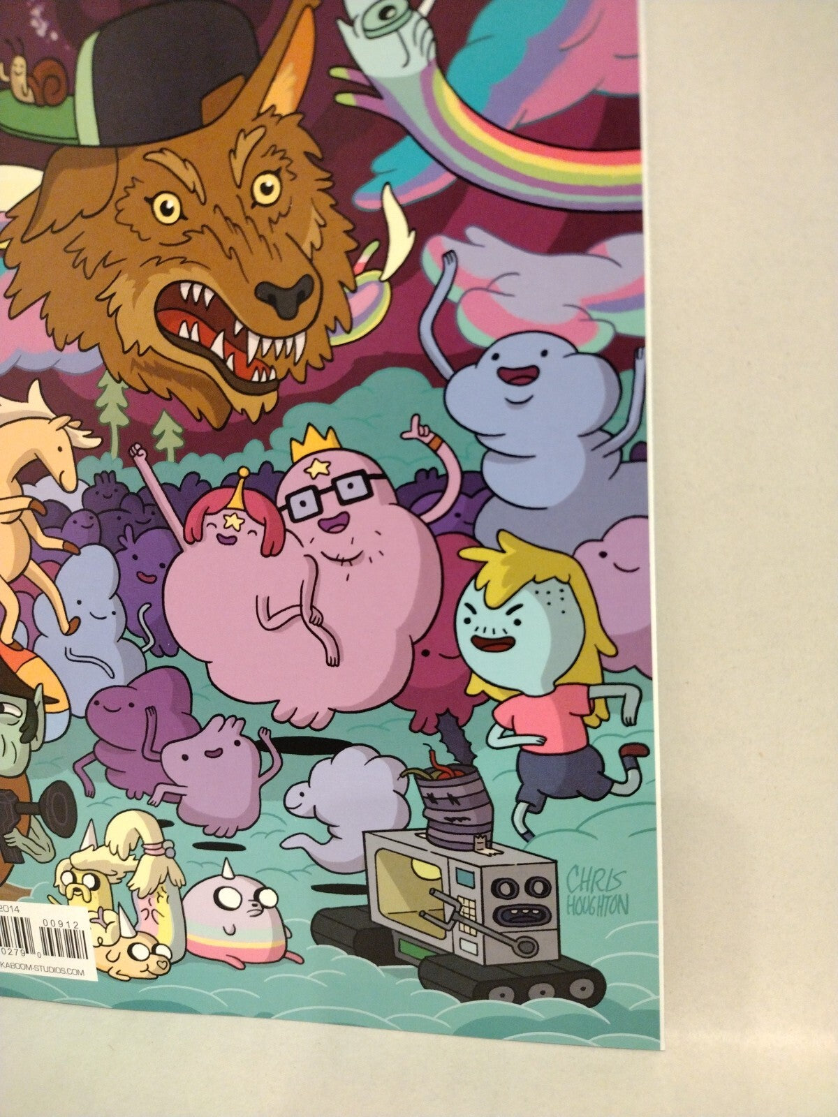 Adventure Time #9 (2014) Boom Comic Rare Party God 2nd Print Variant