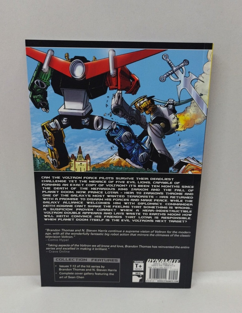 Voltron Vol 2: Ten Lions (2013) Dynamite Comic TPB  issues #7-12 New
